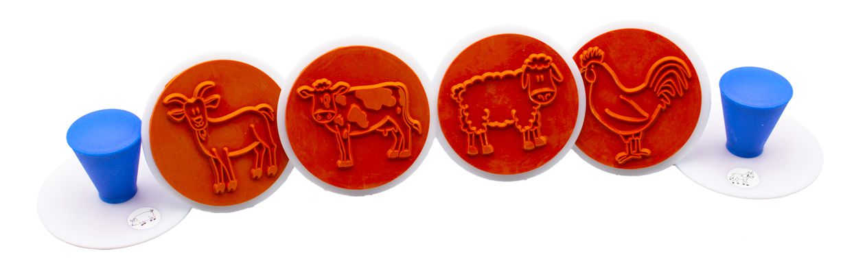 Bauernhofstempel 6er Set